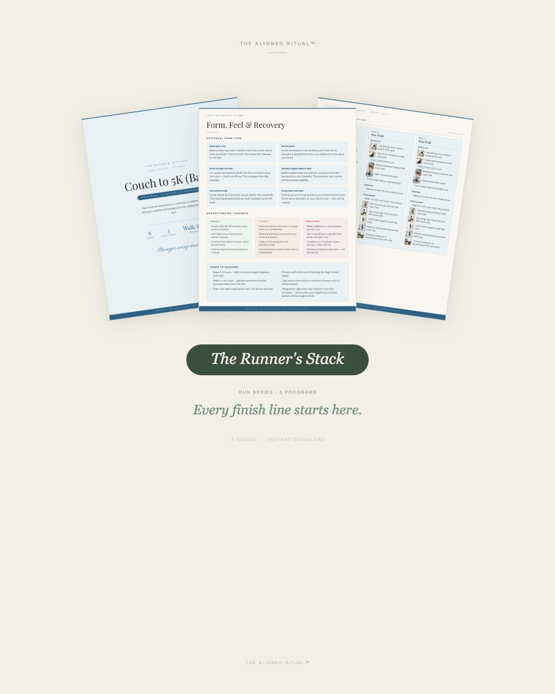 The Runner's Stack — Couch to 5K, 10K & Half Marathon Training Plans