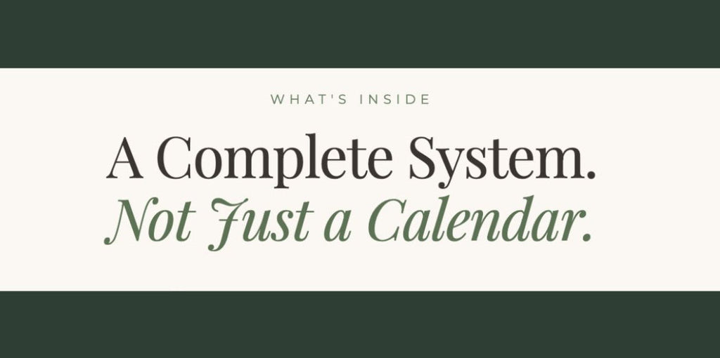 The Aligned Ritual™ 2027 Planner — Physical Edition