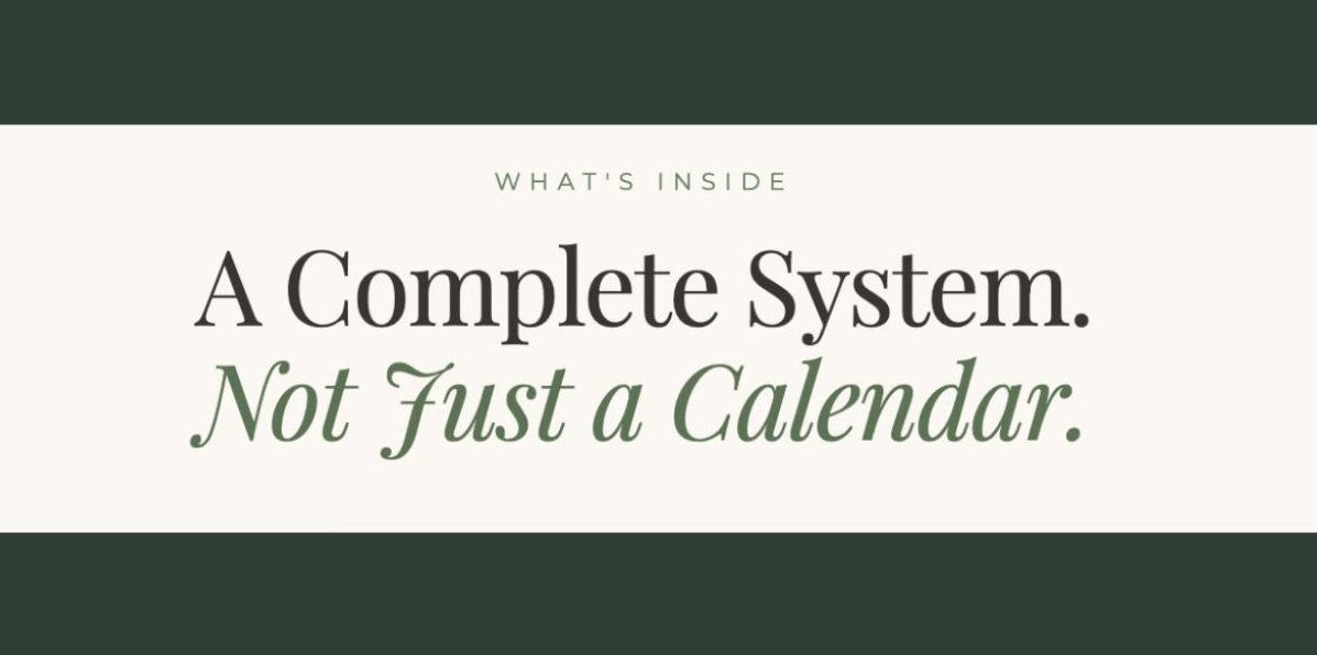 The Aligned Ritual™ 2027 Planner — Physical Edition