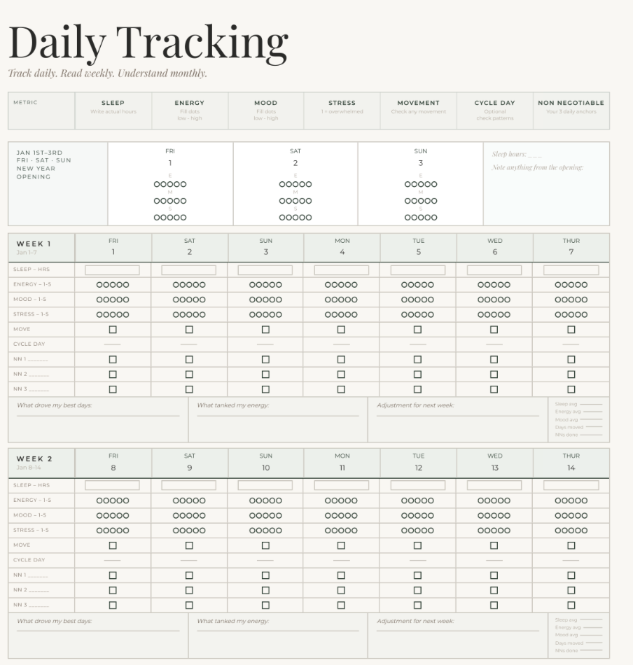 The Aligned Ritual™ 2027 Planner — Physical Edition