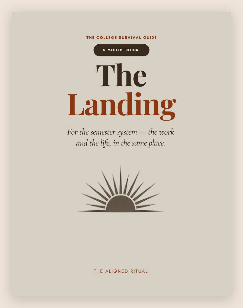 The Landing — Semester Edition (Physical)