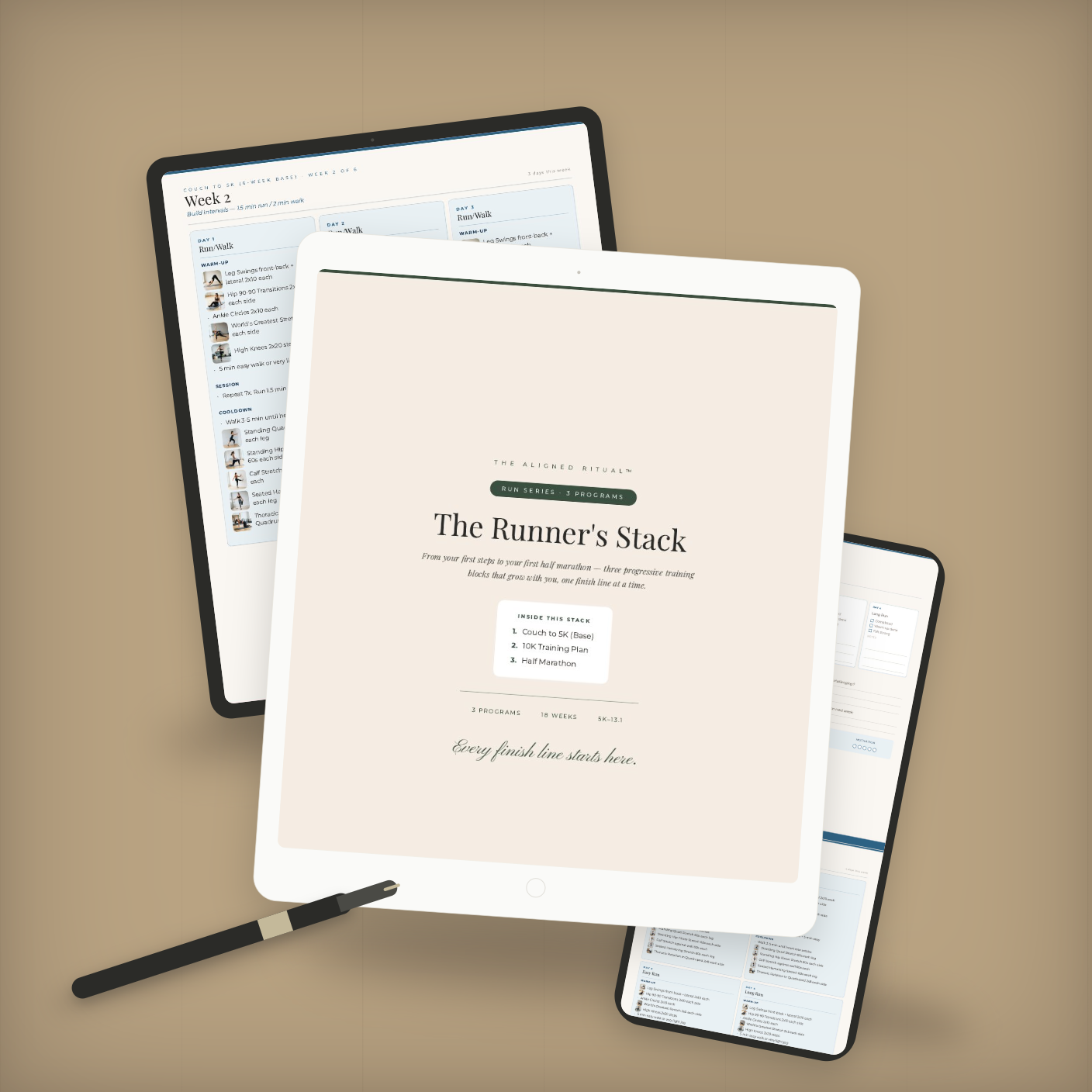 The Runner's Stack — Couch to 5K, 10K & Half Marathon Training Plans