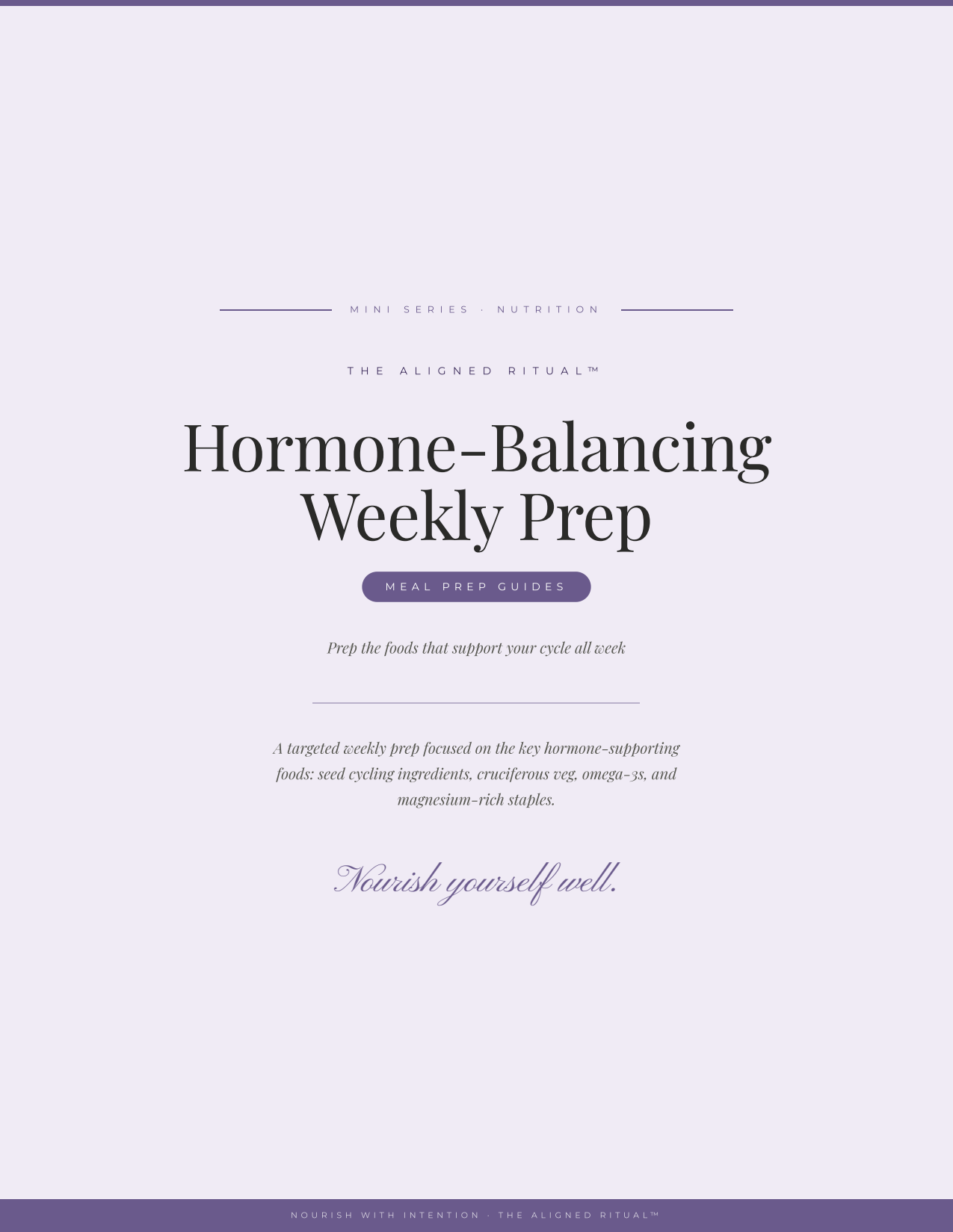 The Balanced Body System — Complete Hormone Nutrition + 3 Fitness Programs (6 Guides)