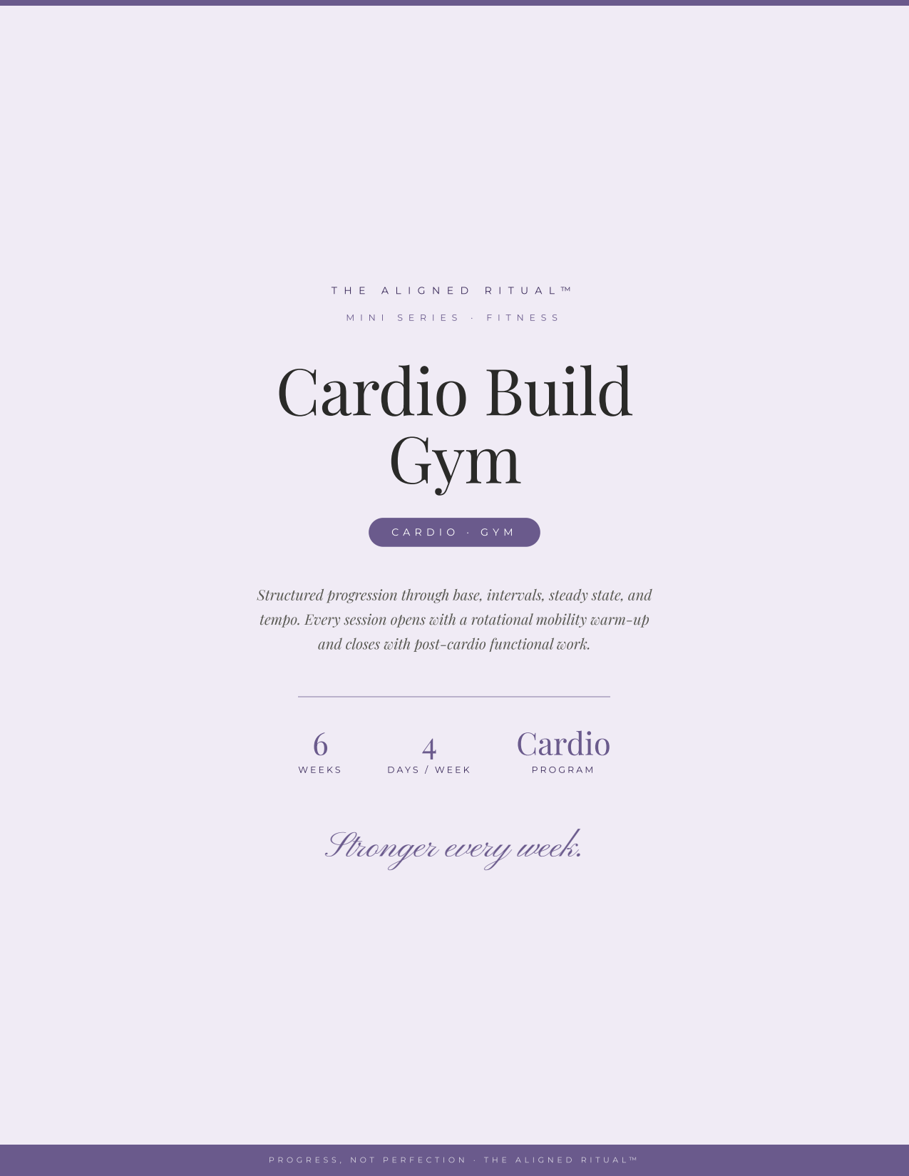 The Lift Stack — Gym Strength + Cardio Programs with Muscle Gain Meal Plan