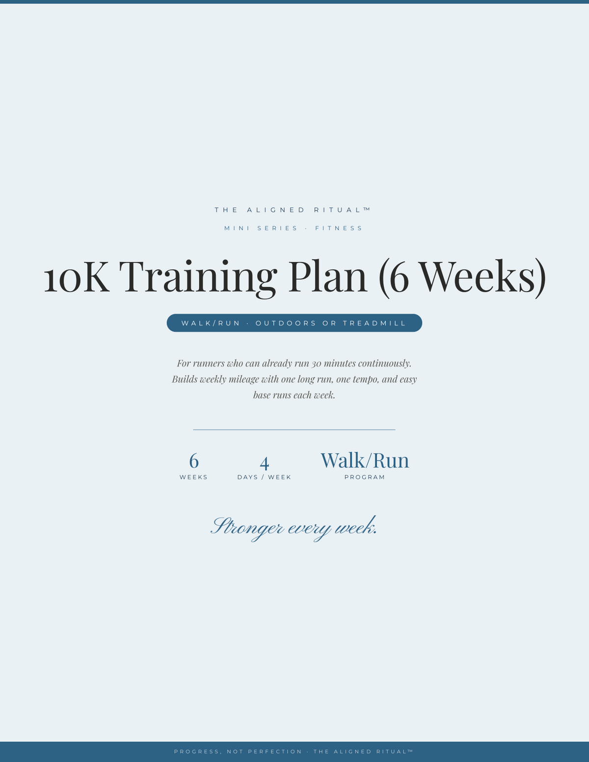 The Runner's Stack — Couch to 5K, 10K & Half Marathon Training Plans