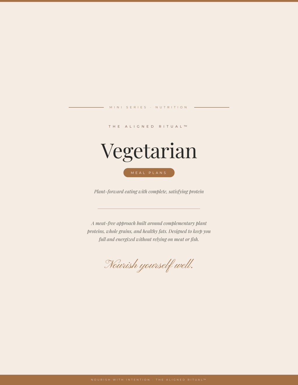 The Plant-Based Stack — Vegetarian Meal Plan + Mediterranean & Anti-Inflammatory Frameworks (3-Guide Bundle)