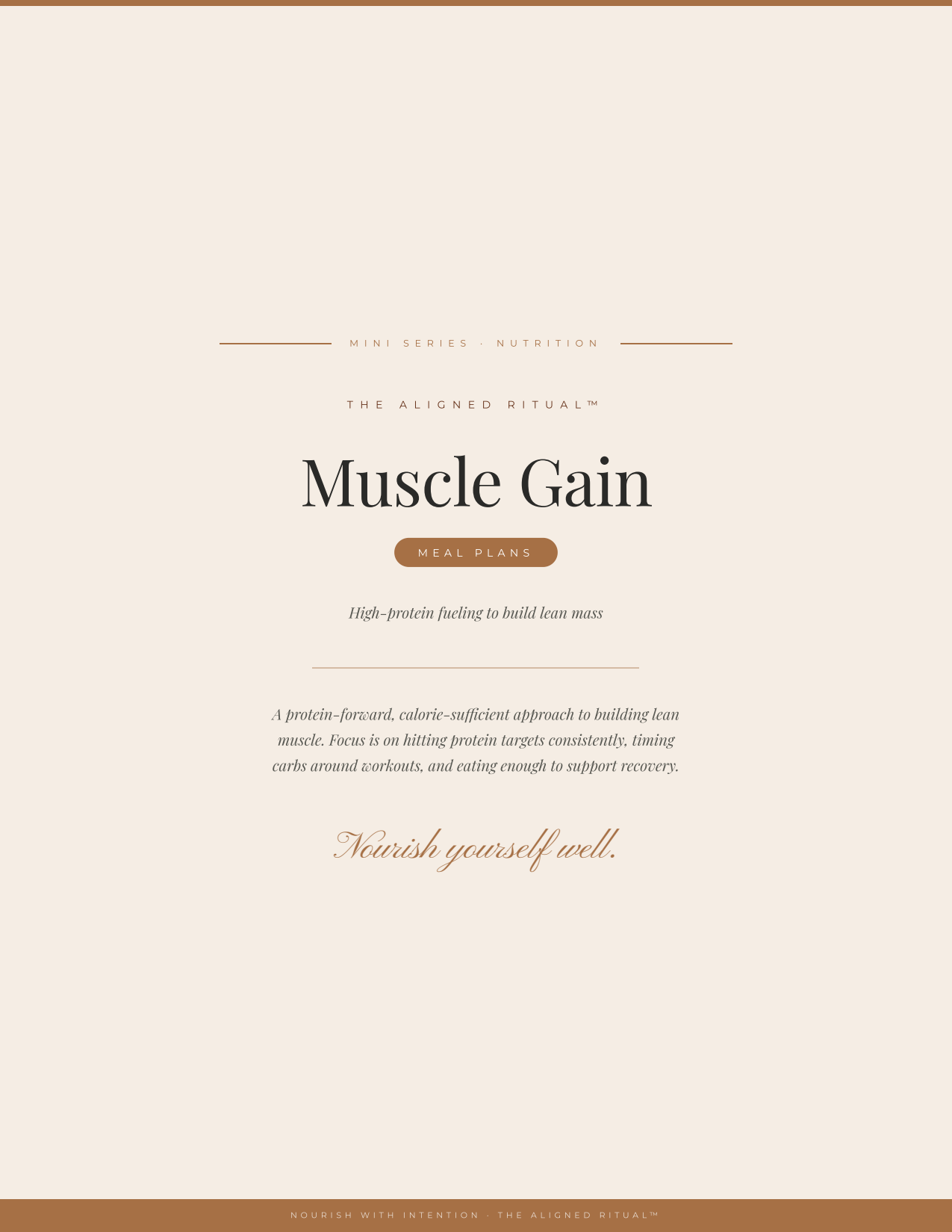 The Strong Stack — Muscle Gain Meal Plan + High-Protein Framework & Prep (3-Guide Bundle)