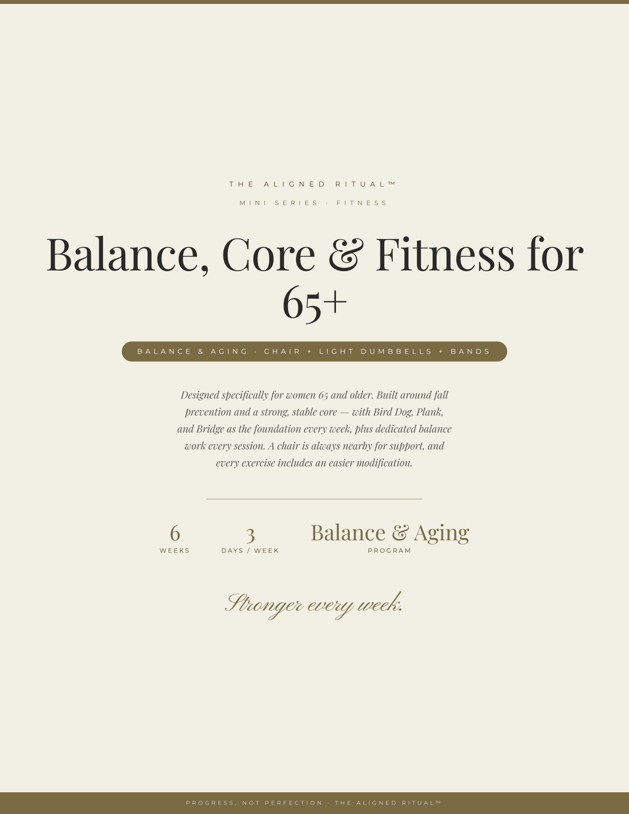 The Flourish & Flow Stack — Balance, Mobility & Anti-Inflammatory Nutrition for Women 65+ (3-Guide Bundle)
