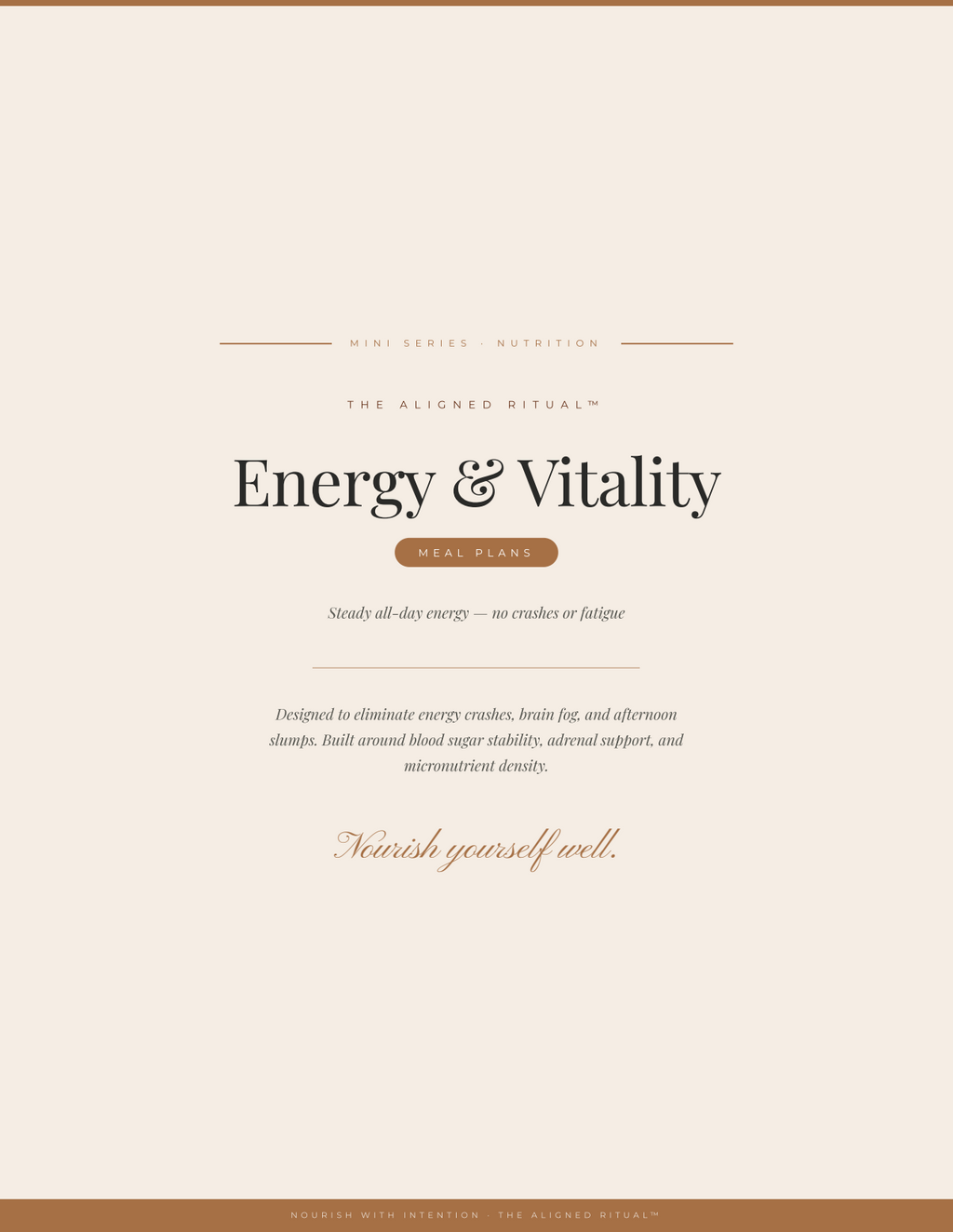 The Energy Stack — All-Day Energy Meal Plan + Prep Guides (3-Guide Bundle)
