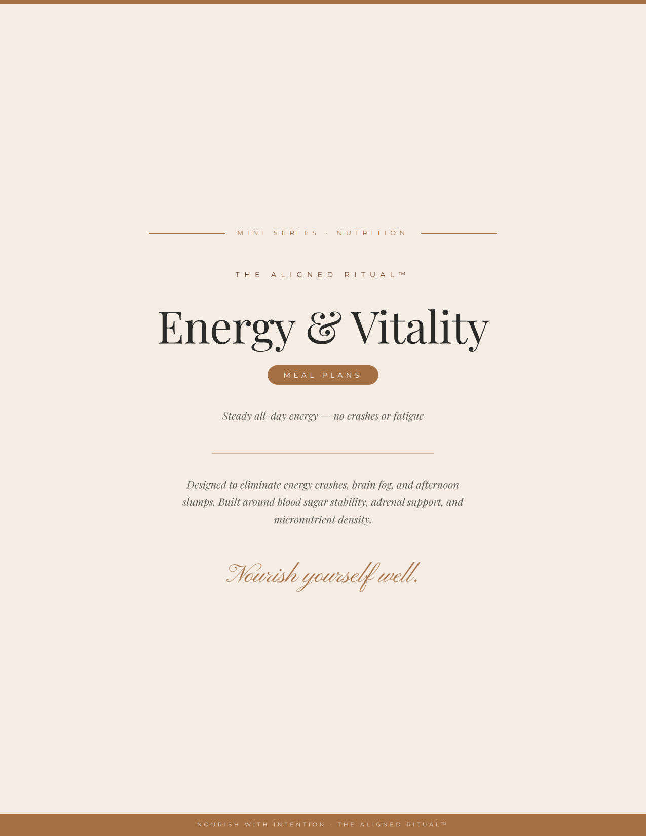 The Energy Stack — All-Day Energy Meal Plan + Prep Guides (3-Guide Bundle)