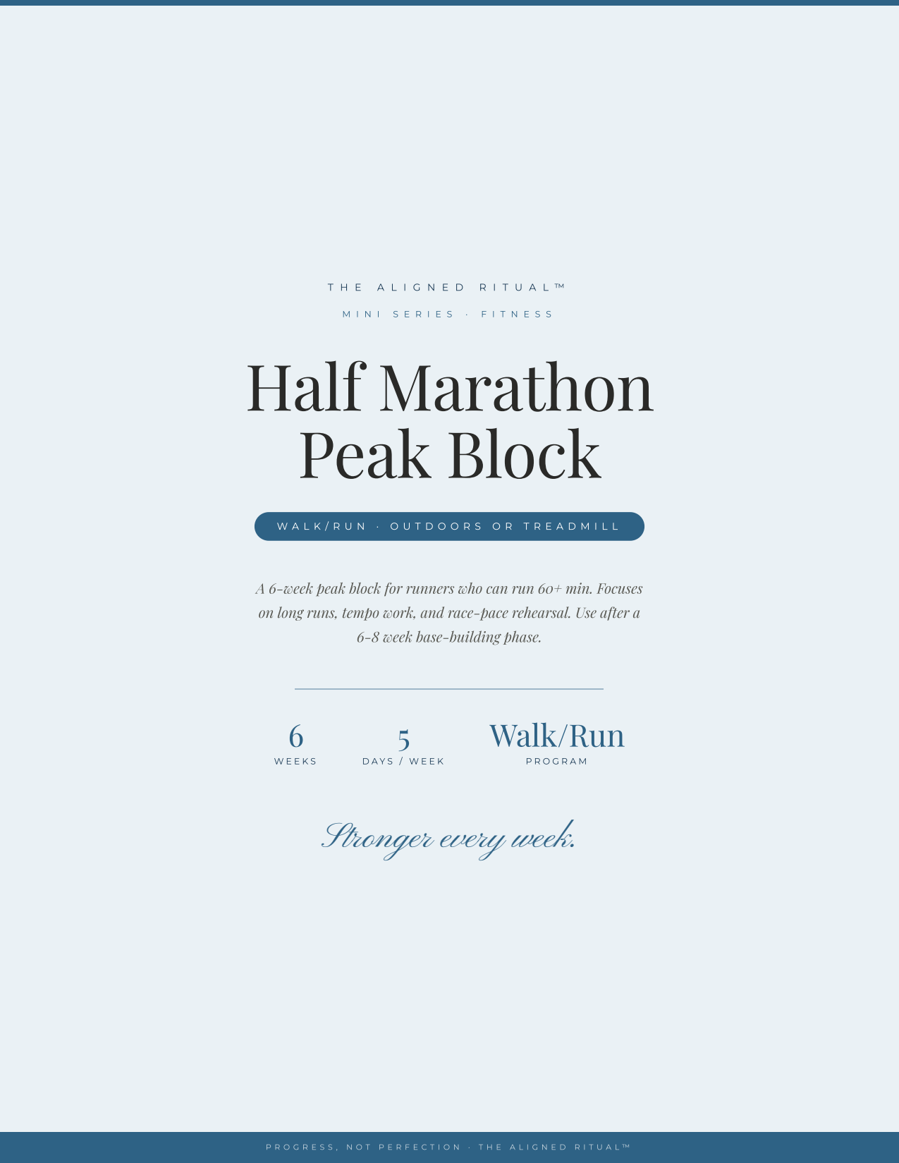 The Runner's Stack — Couch to 5K, 10K & Half Marathon Training Plans