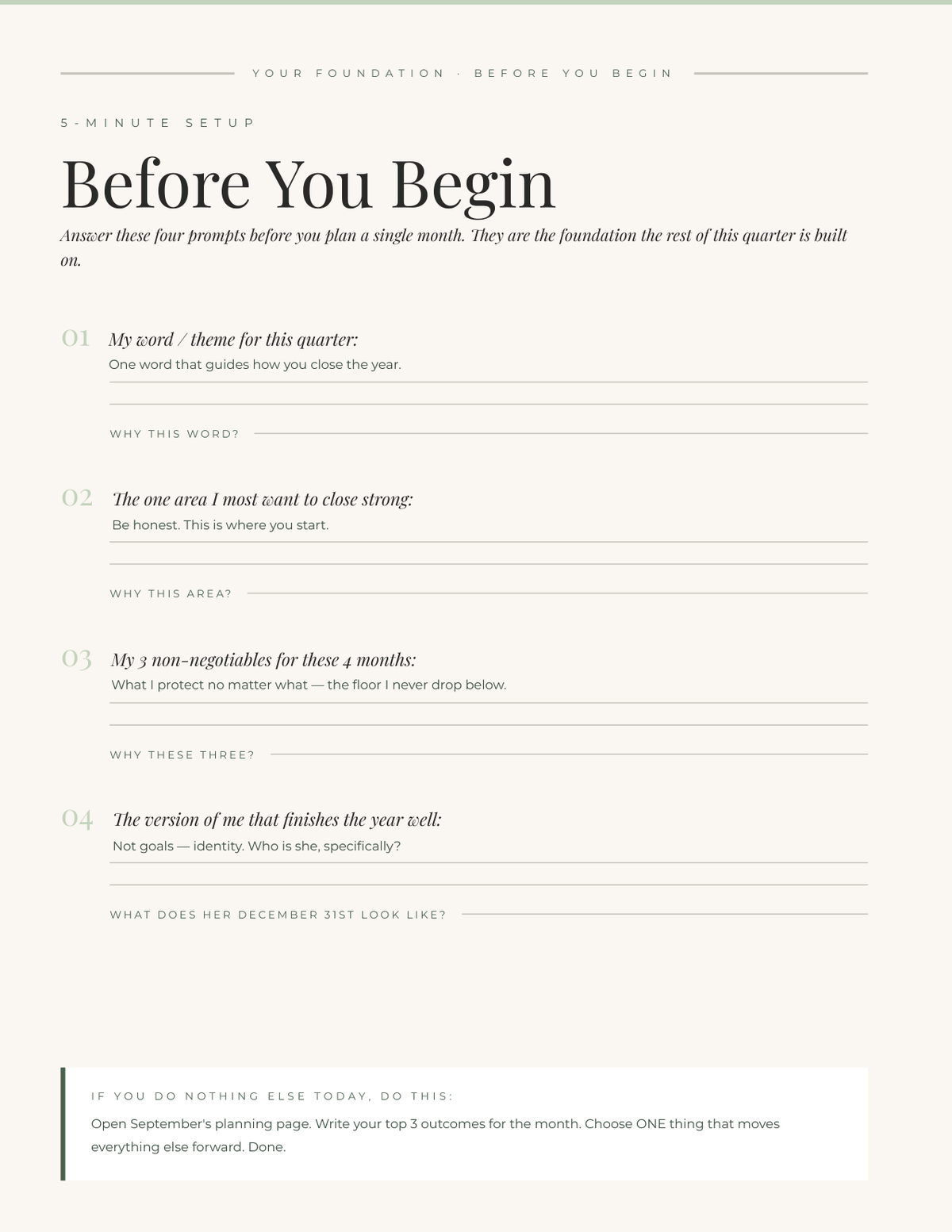 The Aligned Ritual™ Turn the Page — Sept–Dec 2026 (Digital Edition, PDF)