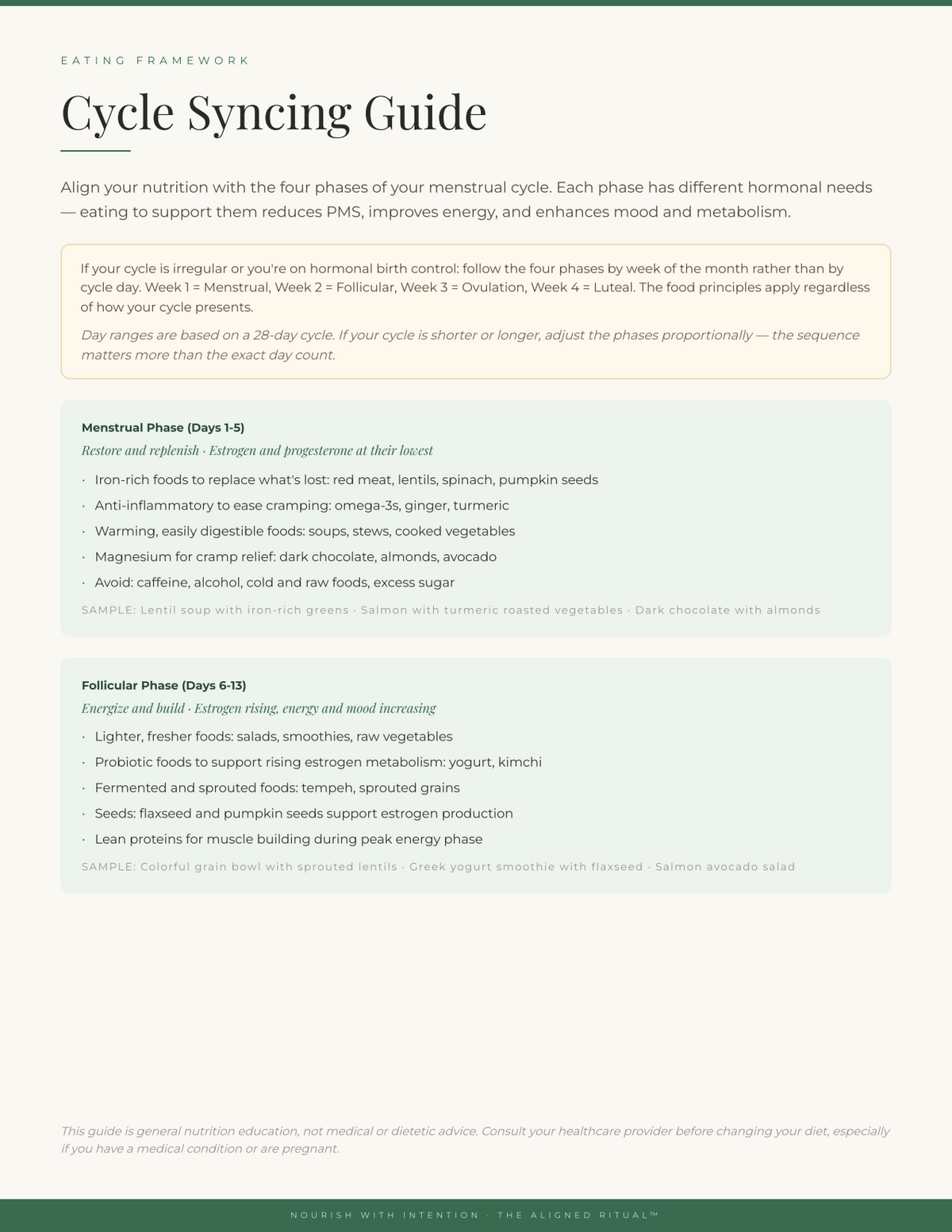 The Balanced Body System — Complete Hormone Nutrition + 3 Fitness Programs (6 Guides)